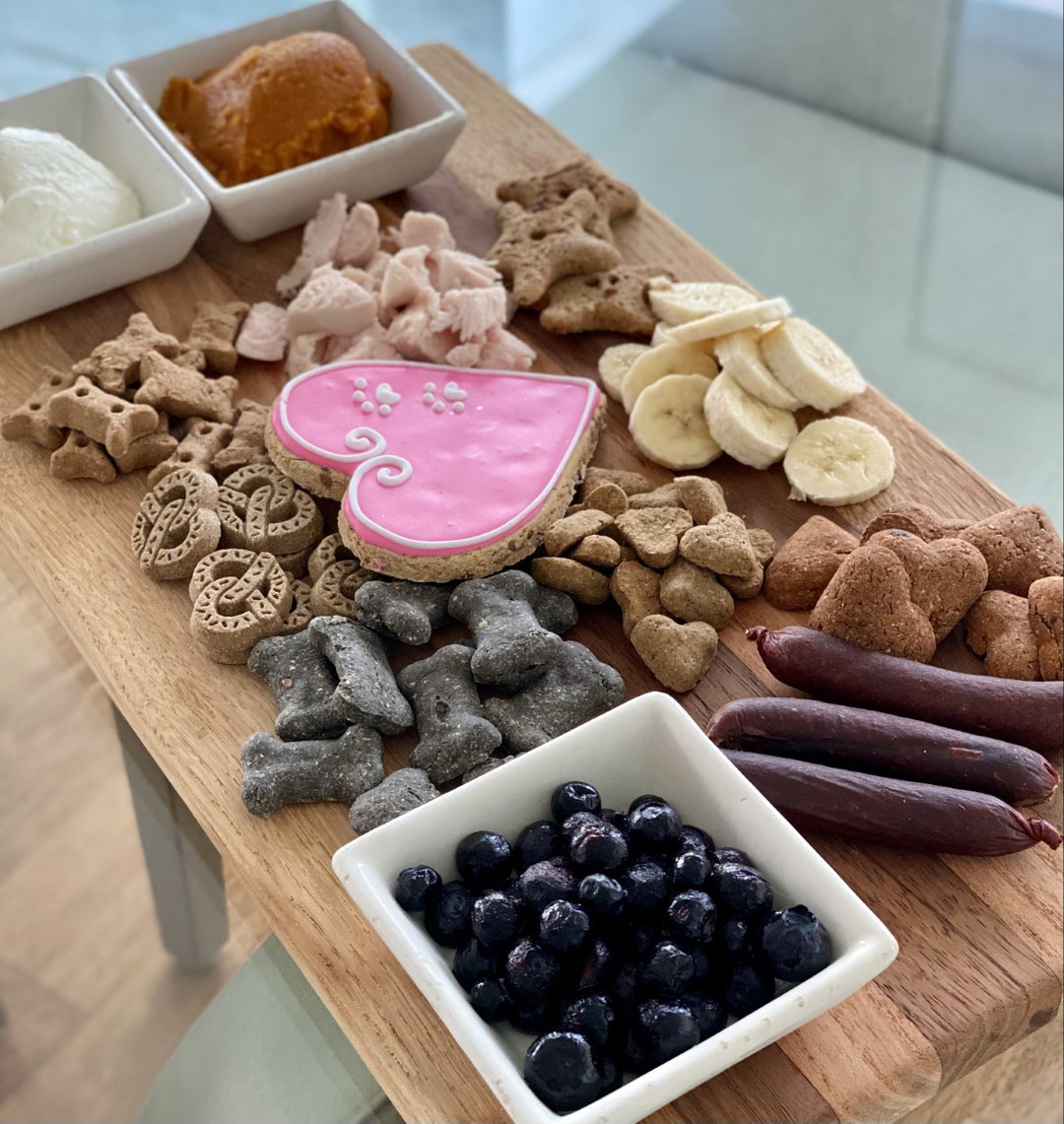 How to make a charcuterie board for dogs