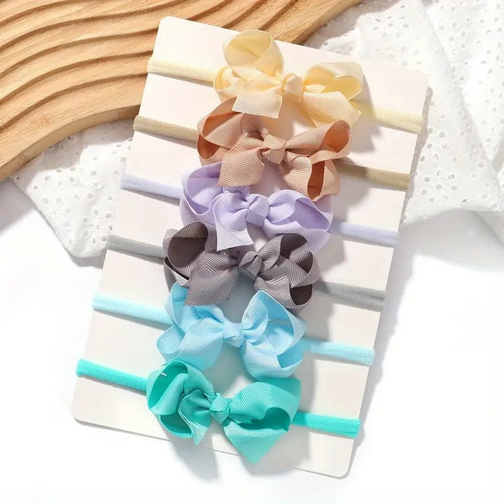 Modern Love Hairbow Headbands Multipack - Cool Breeze