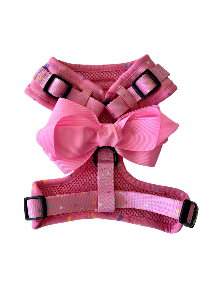 Harness Bow Charm - Perfectly Pink