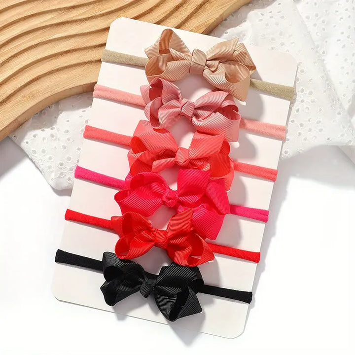 Modern Love Hairbow Headbands Multipack - Berries and Blush