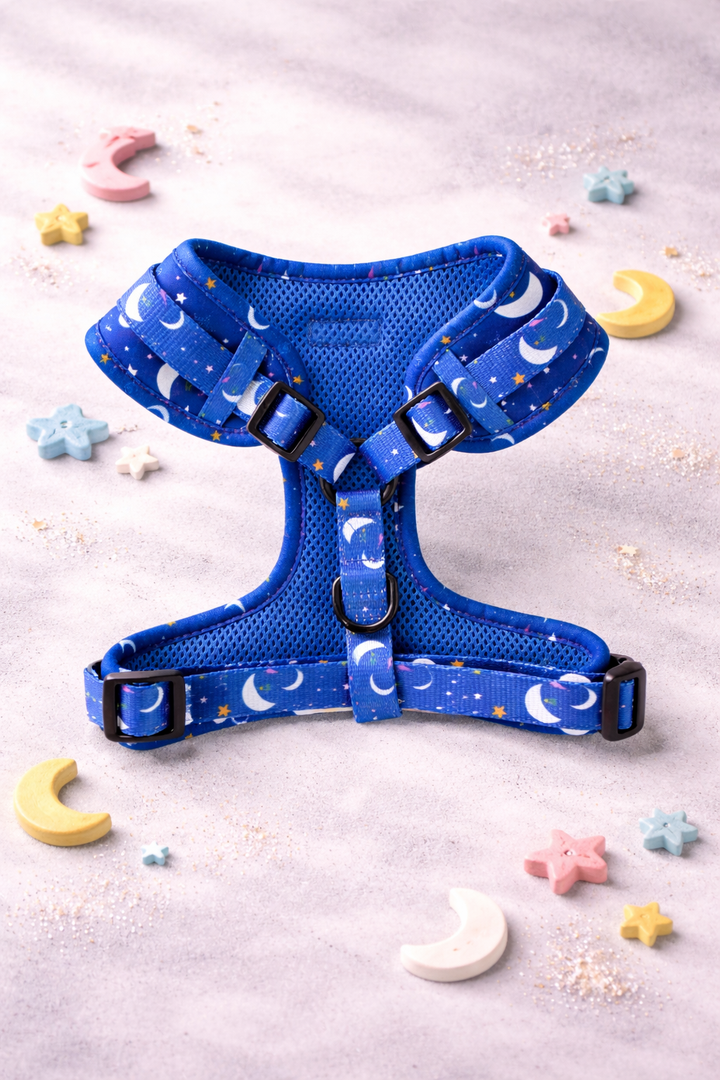 Adjustable Dog Harness - Magical Moon