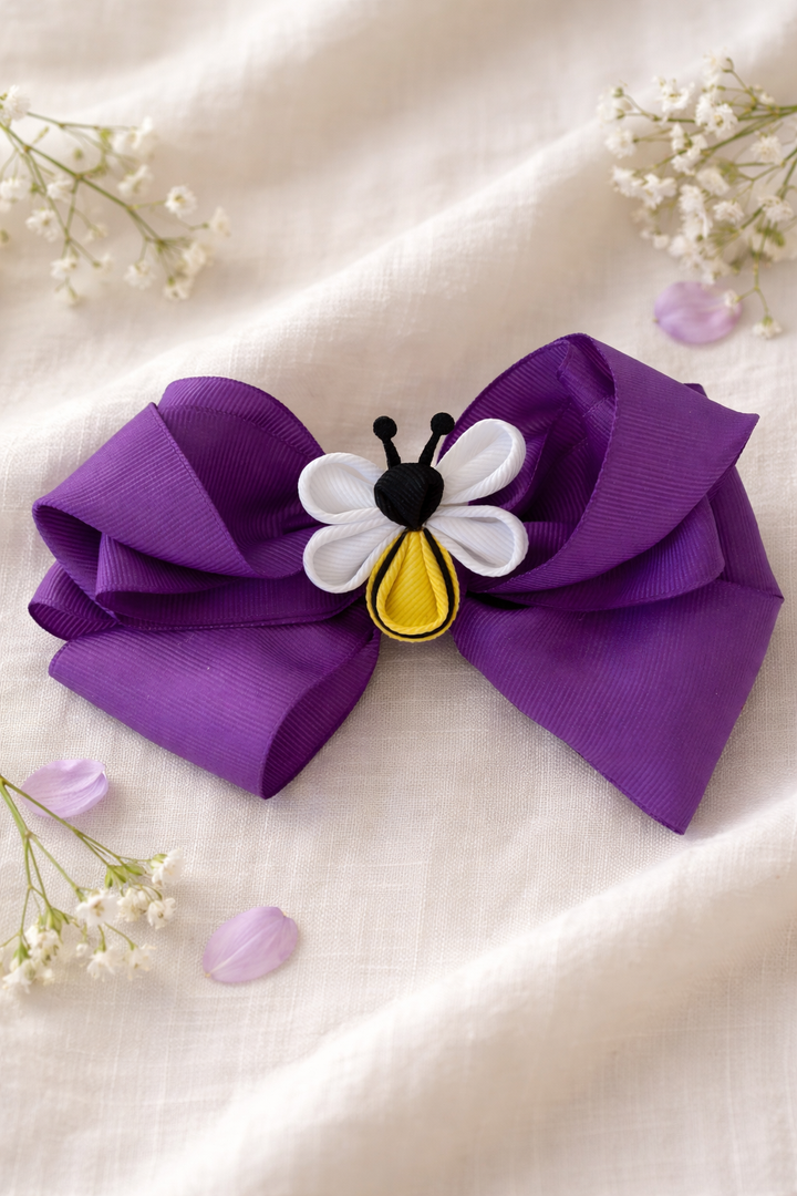 Harness Bow Charm - The Big Purple Bow Collection