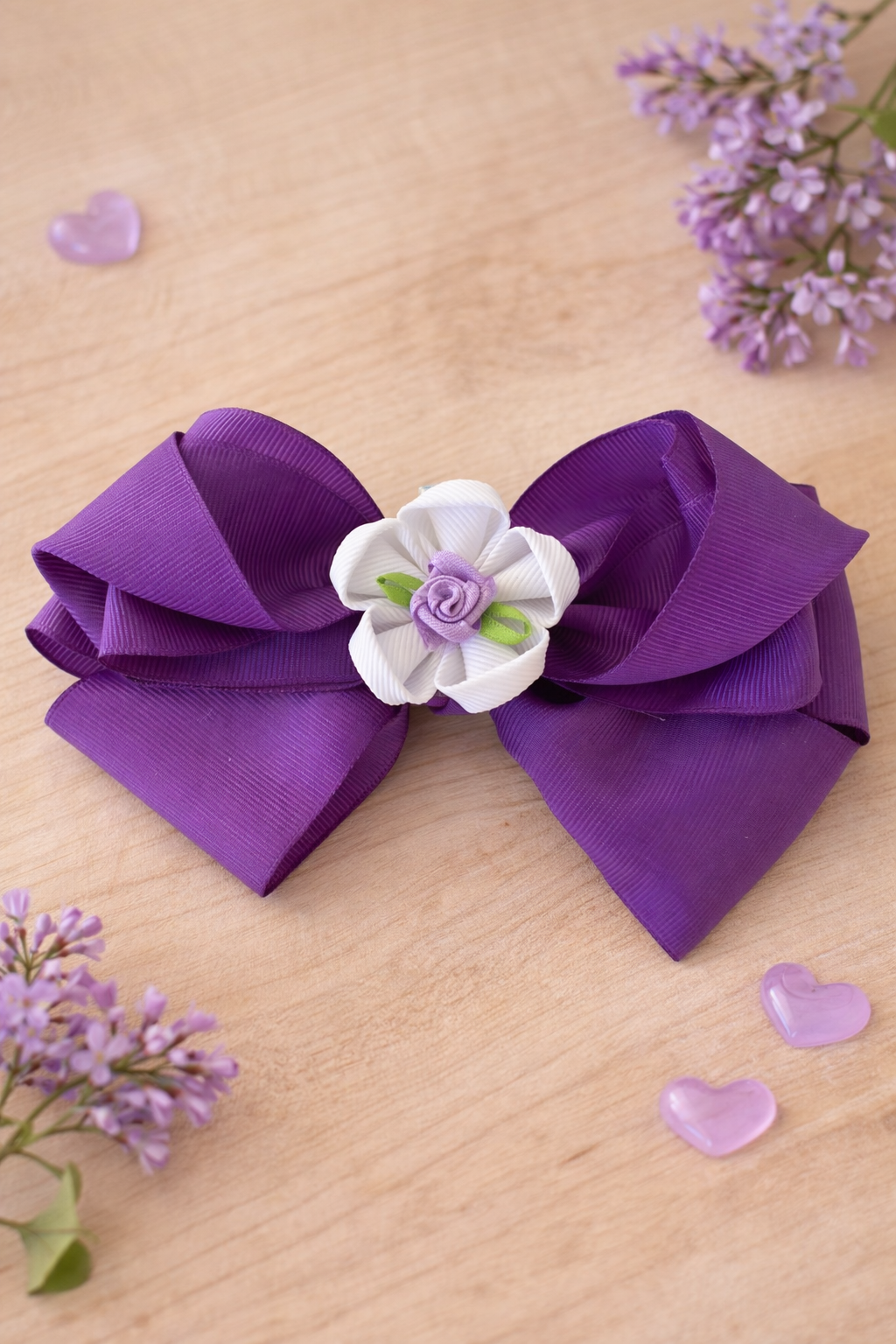 Harness Bow Charm - The Big Purple Bow Collection