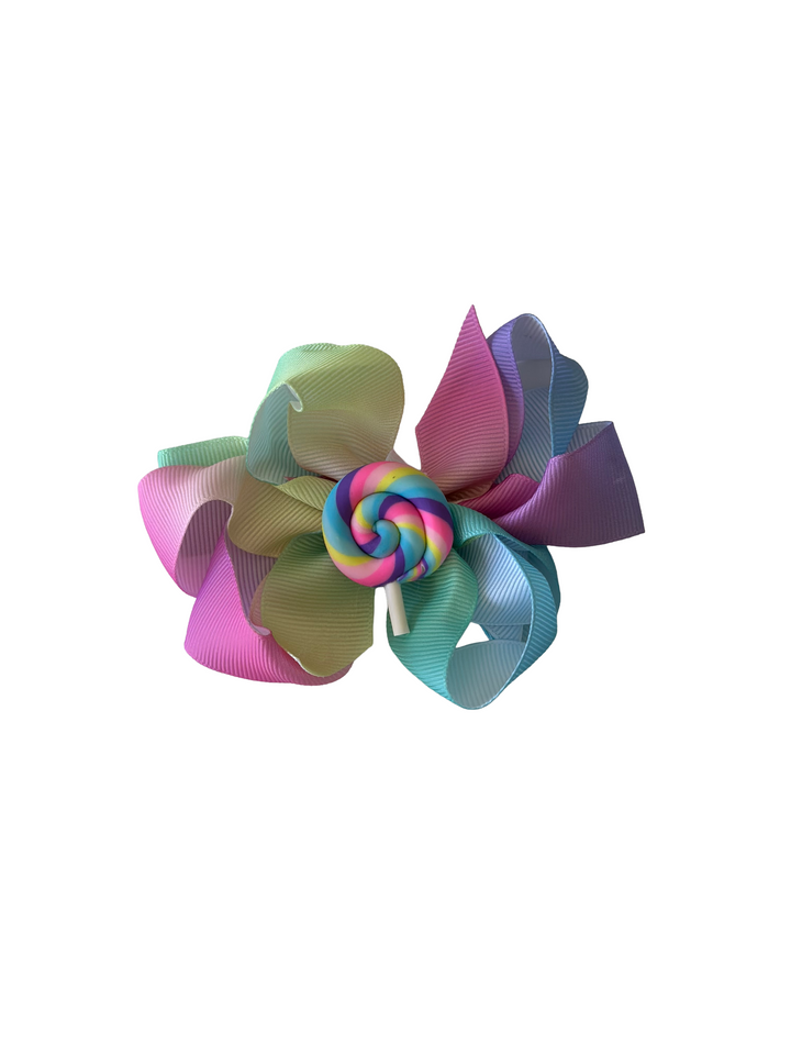 Harness Bow Charm - Sweet Swirls Collection