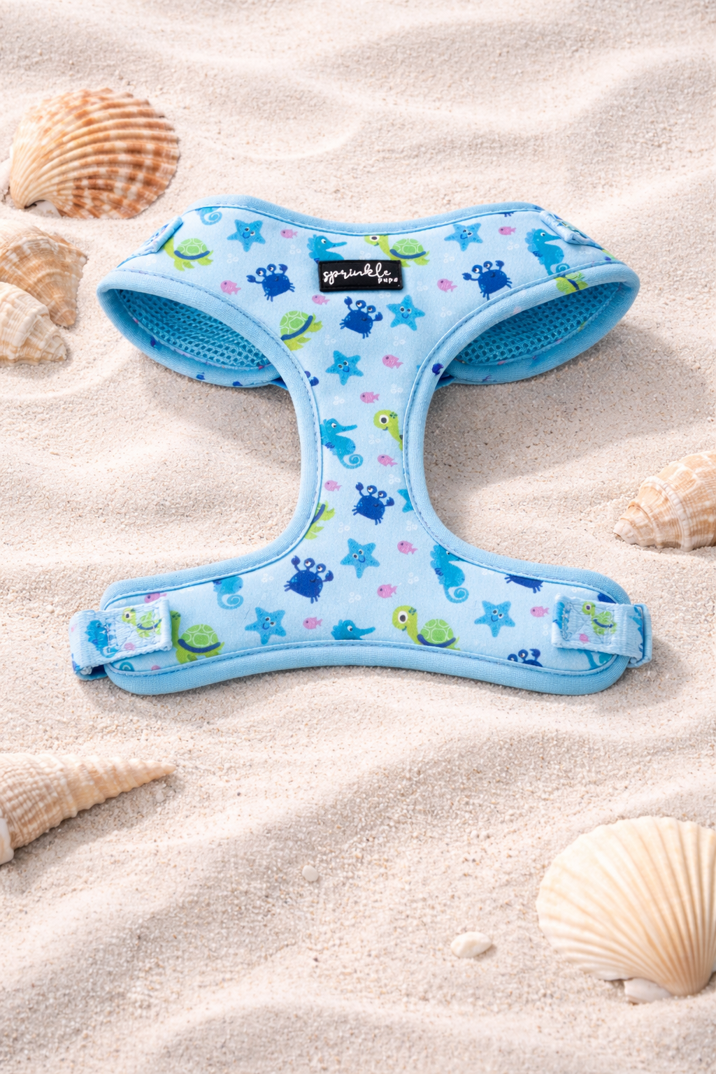 Bundle - Under the Sea Matching Harness and Leash Set