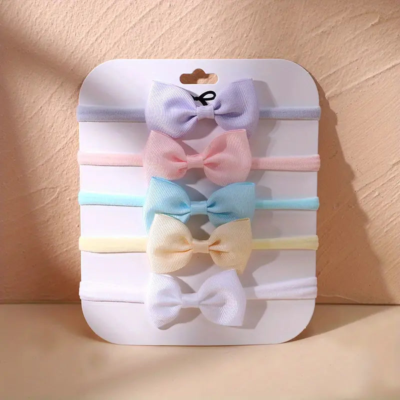 Simply Cute Hairbow Headbands Multipack - Cotton Candy