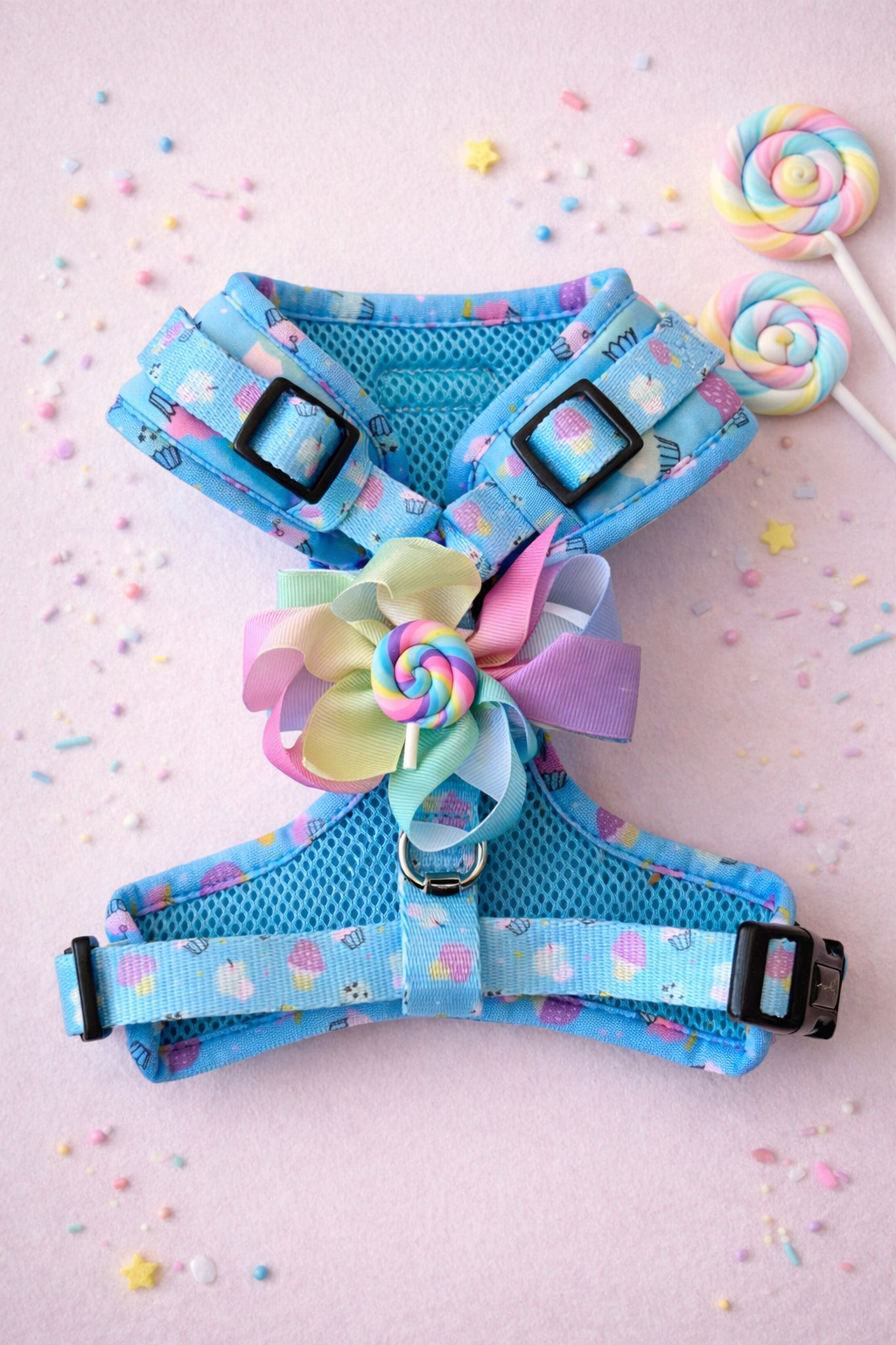 Harness Bow Charm - Sweet Swirls Collection