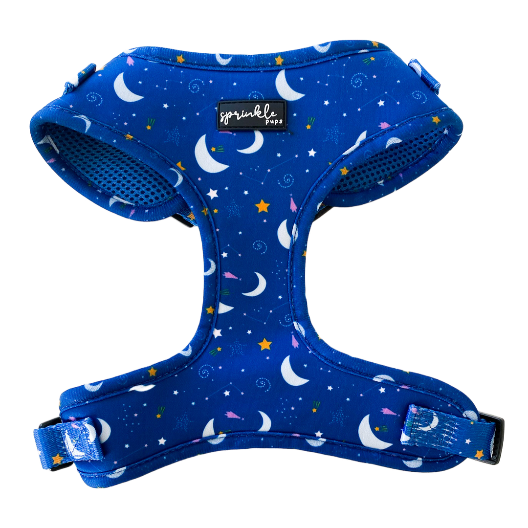 Adjustable Dog Harness - Magical Moon