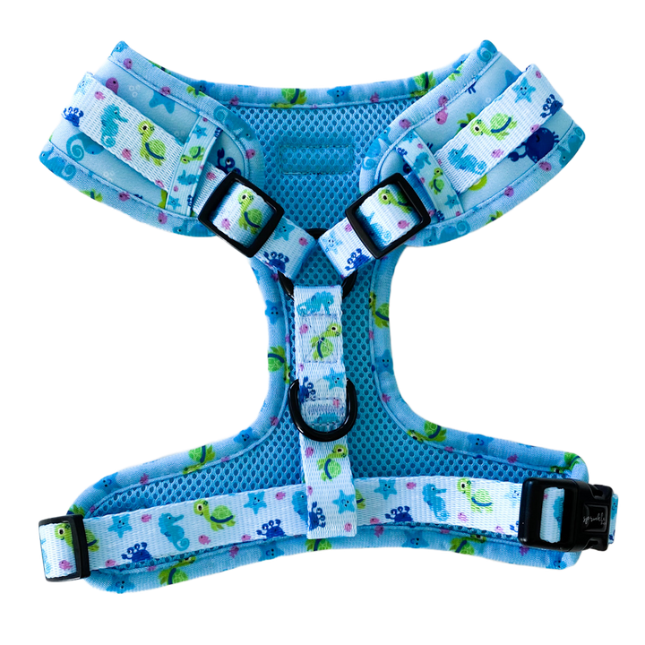 Adjustable Dog Harness - Under the Sea