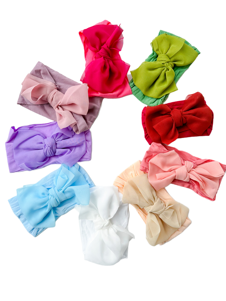 Stylish Chiffon Hairbow Headbands