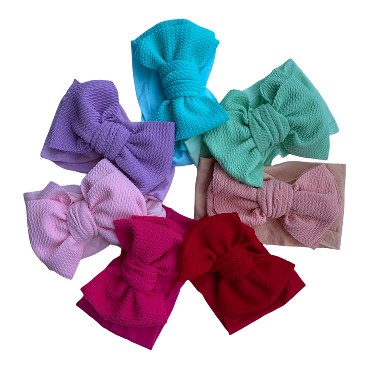 Cute Dog Hair Bow Headbands