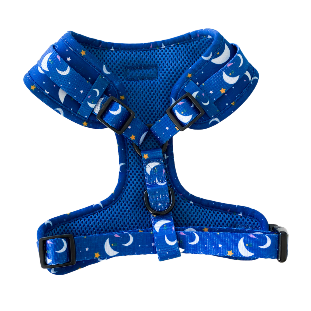 Adjustable Dog Harness - Magical Moon