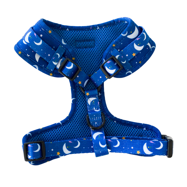 Adjustable Dog Harness - Magical Moon