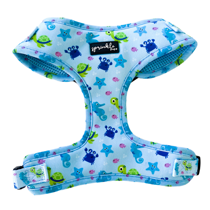 Adjustable Dog Harness - Under the Sea